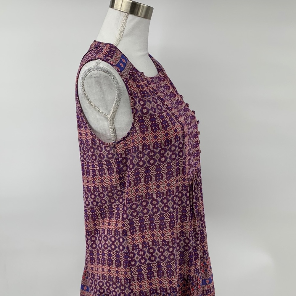 Bcbg Maxazria Yulissa Mosaic-Print Dress Shift XS - Picture 8 of 8